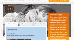 Desktop Screenshot of canal-credits.fr